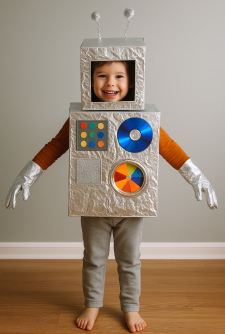 Robot Box Costume